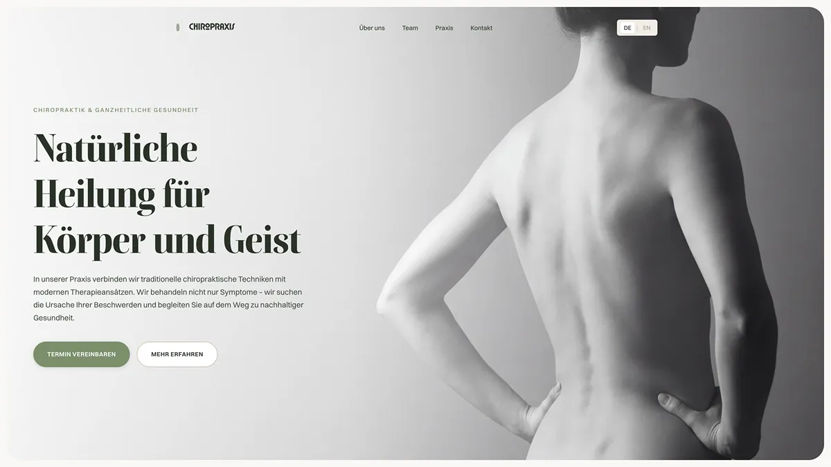 Praxis demo screenshot